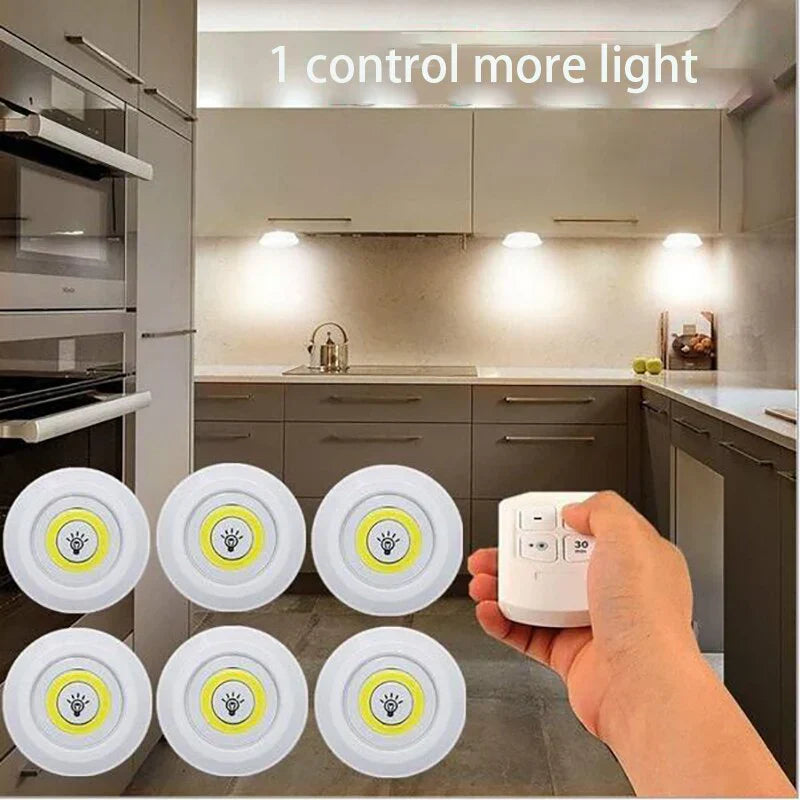SmartGlow - Energy-Saving LED Lamp with Remote