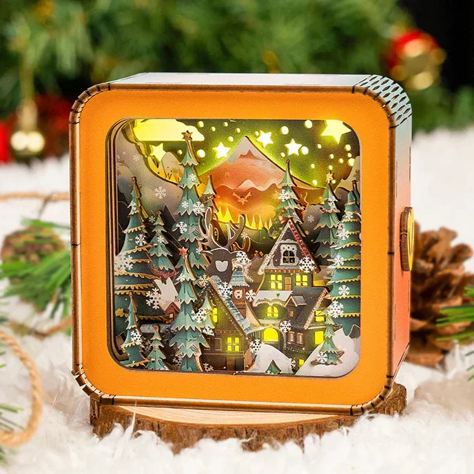 Festive3D - 3D Wooden Christmas Puzzle