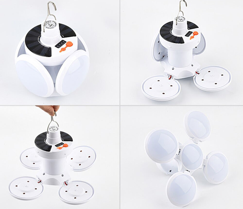 SolarGlow - Portable Solar Camping Lantern