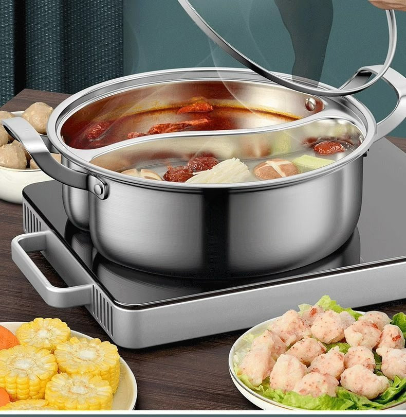 EmieCook - Luxe Stainless Steel Cooking Pot