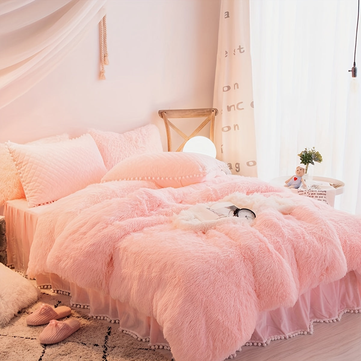 Luxe Velvet Duvet Cover Set - Soft Comfort