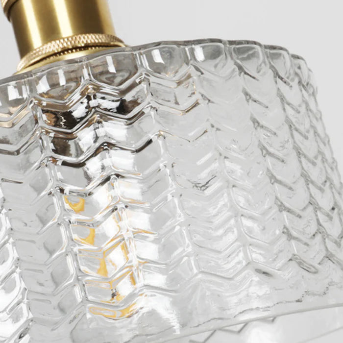 CrystalGlare Crystal Pendant Light - Vintage Glass