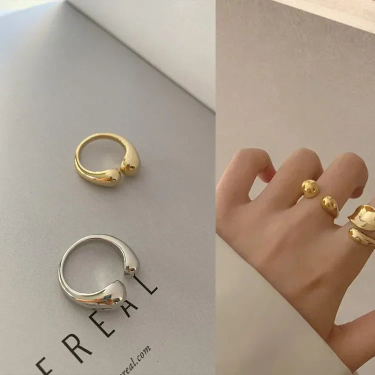 Elise - Adjustable Minimalist Ring for Women