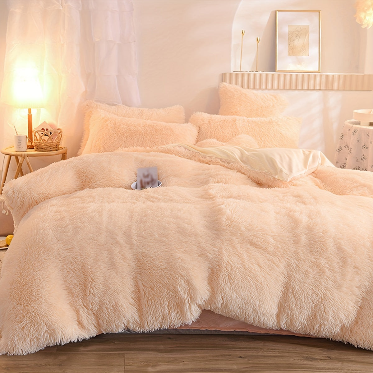 Ultra-Soft Plush Duvet Cover Set - Zipped