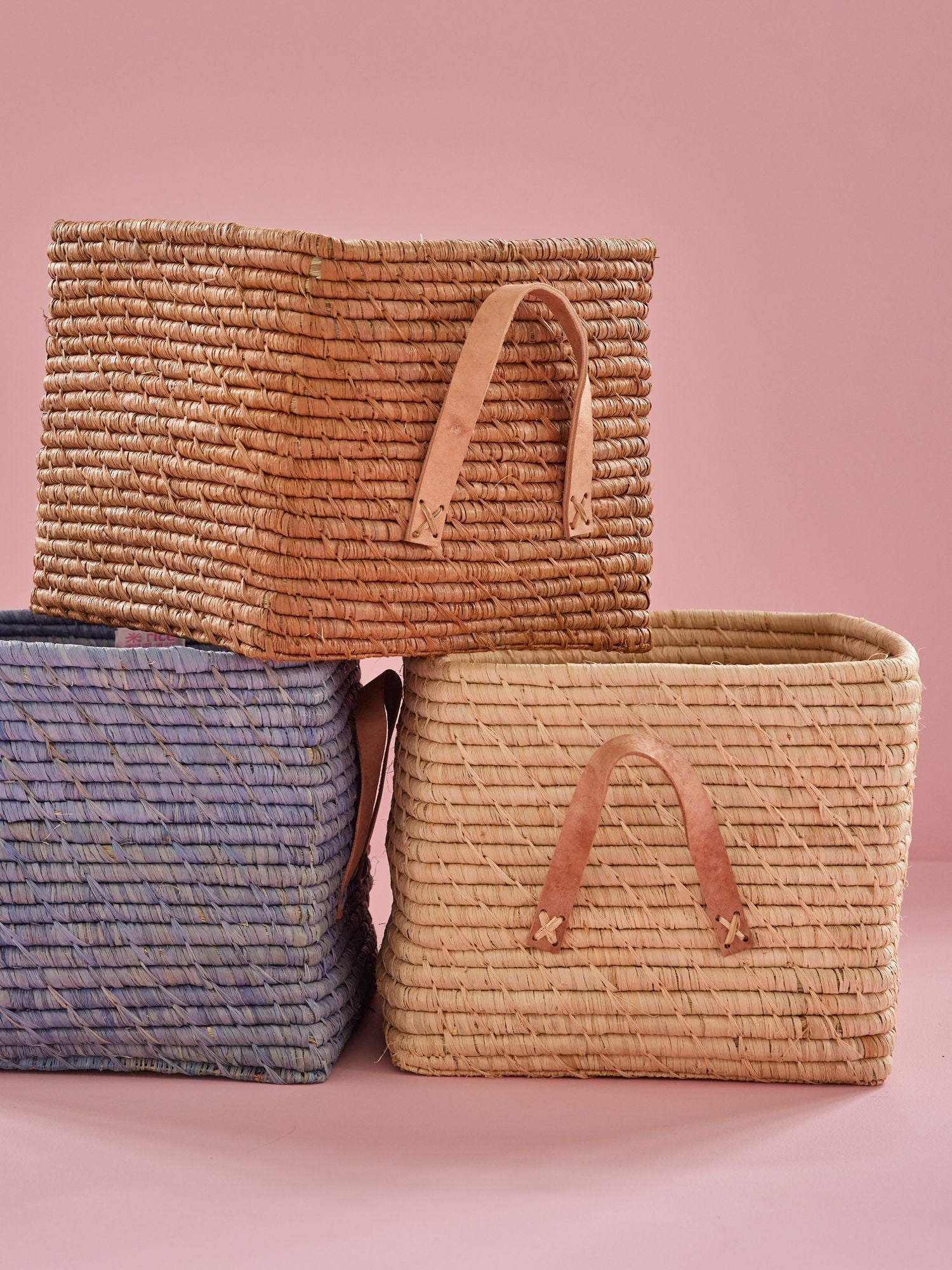 RaffiaStorage - Handmade Natural Storage Basket