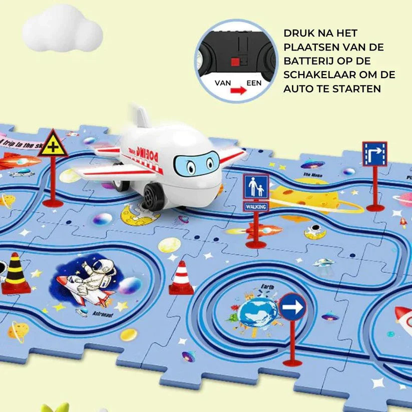 CreativeTrack Puzzle – Build-Your-Own Race Track