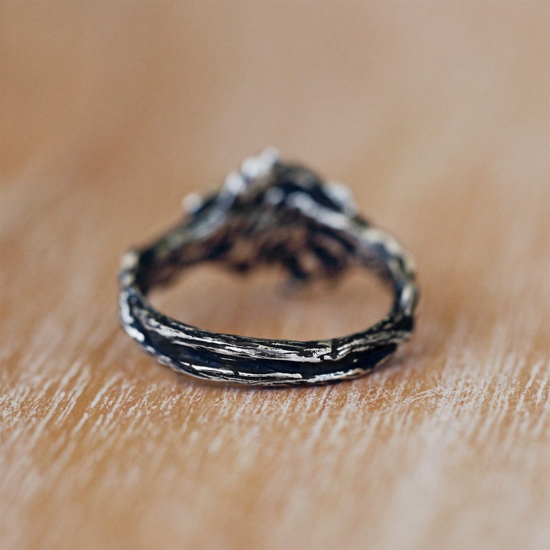 Iris Moonstone Statement Ring - A Bold Everyday Statement Piece
