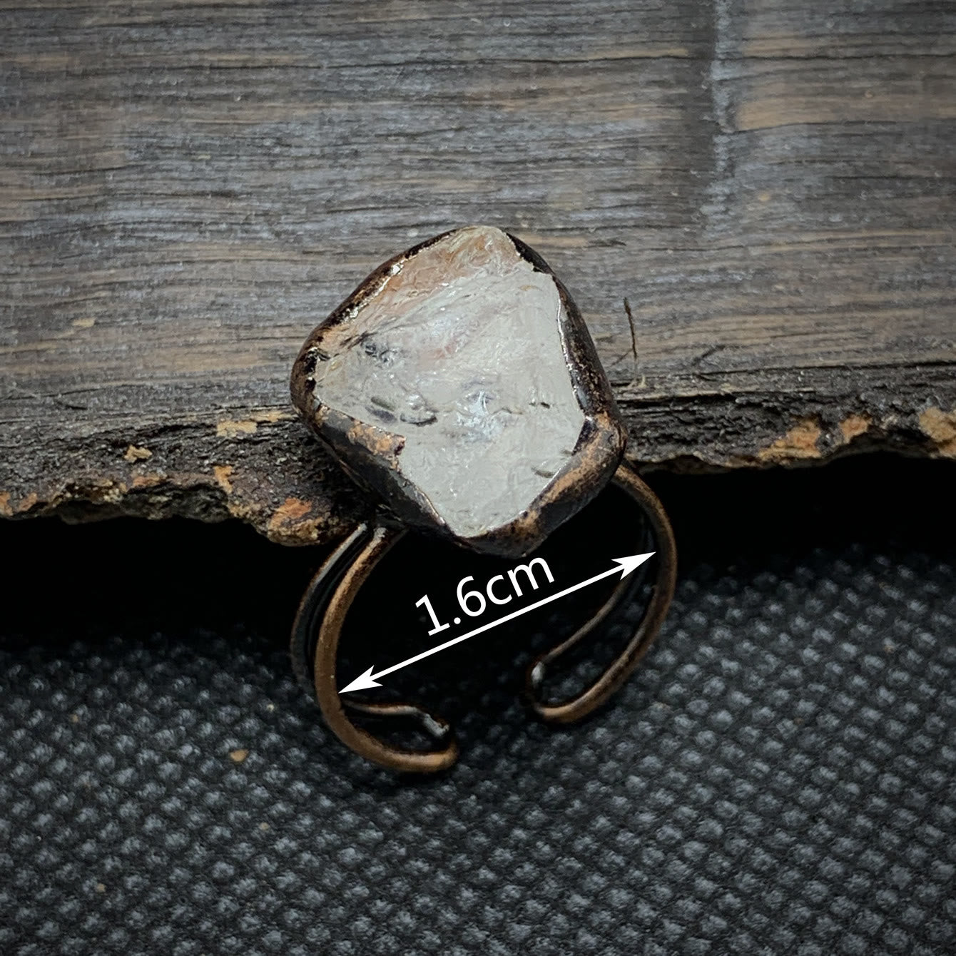 Selina - Natural Raw Birthstone Ring for Women