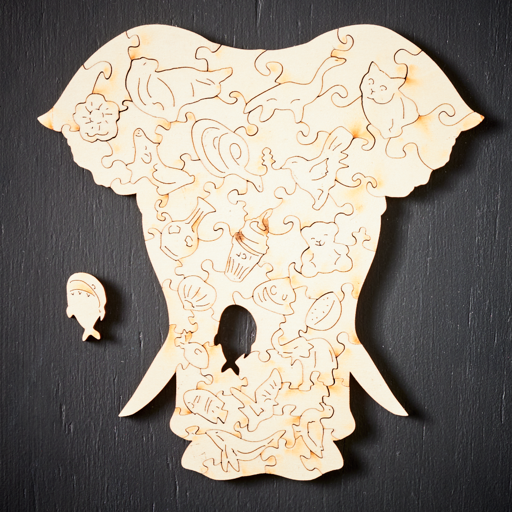CreativeWood - Wooden Animal & Figure Puzzles
