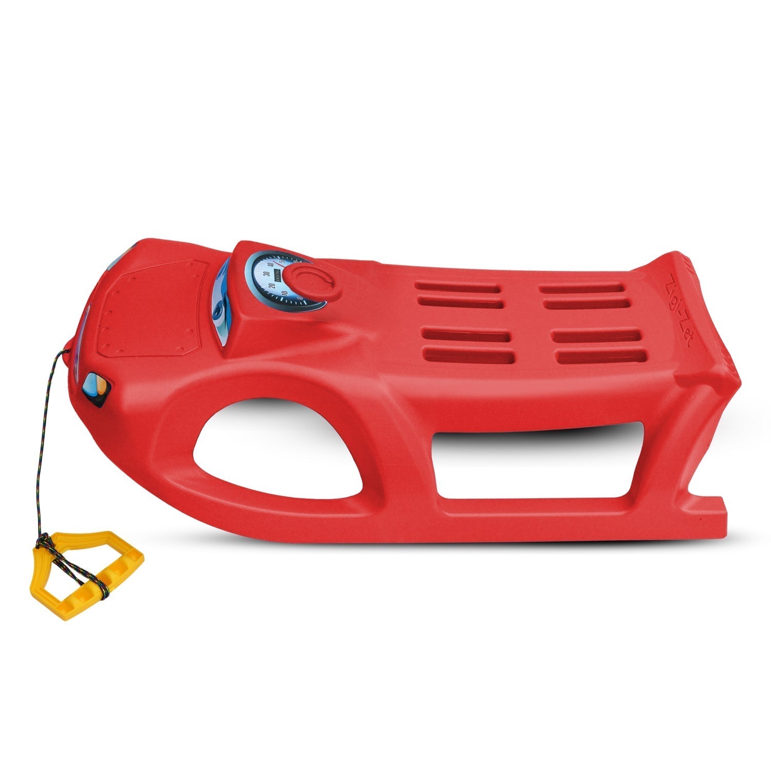SnowGlide Sled – Lightweight Red Kids Snow Sled