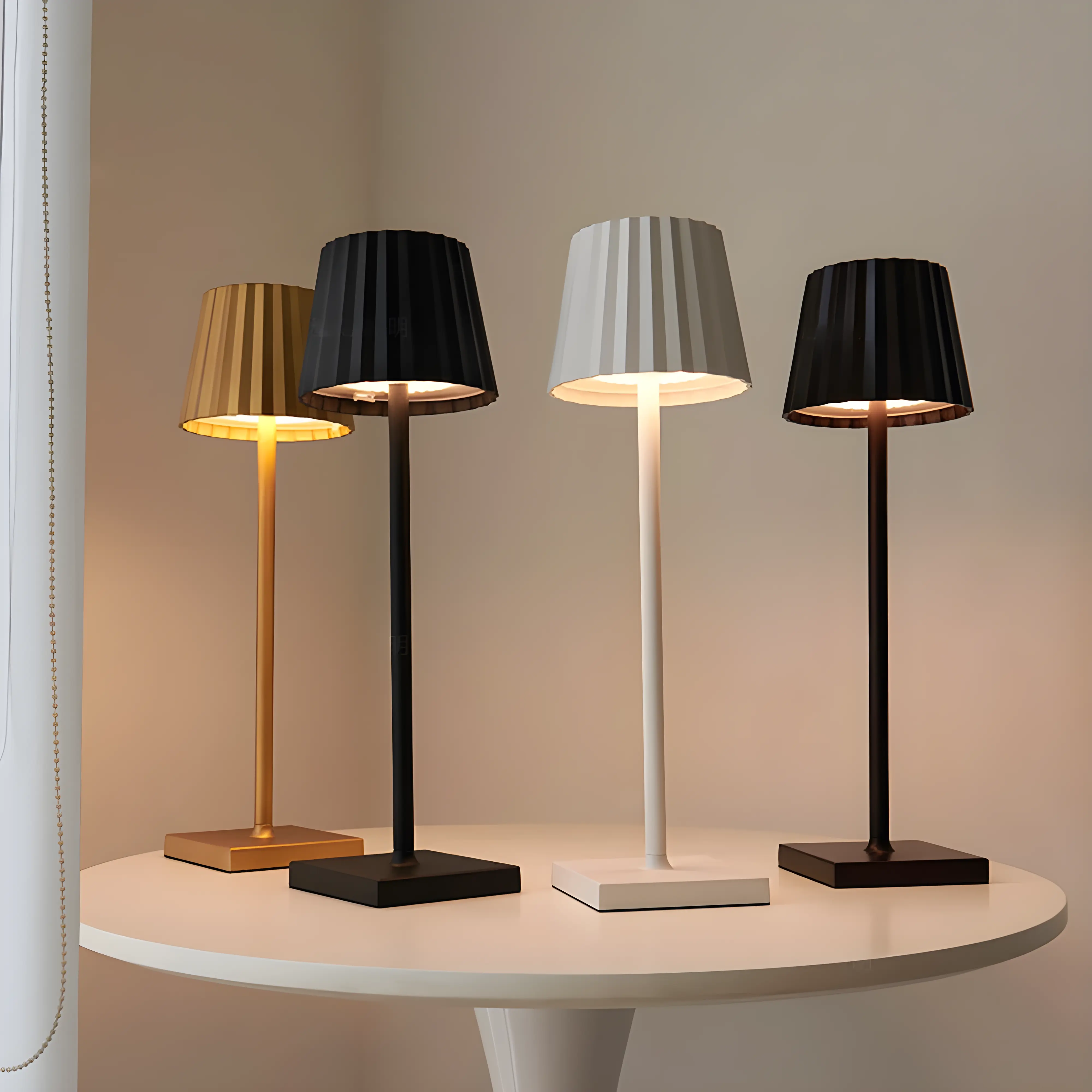 Arlo Cordless Scandinavian Table Lamp - Waterproof Touch