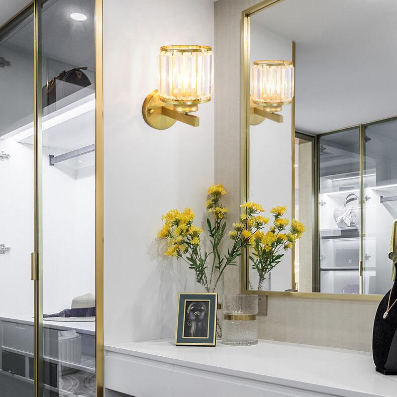 Cristalux Crystal Wall Lamp - Modern LED Sconce
