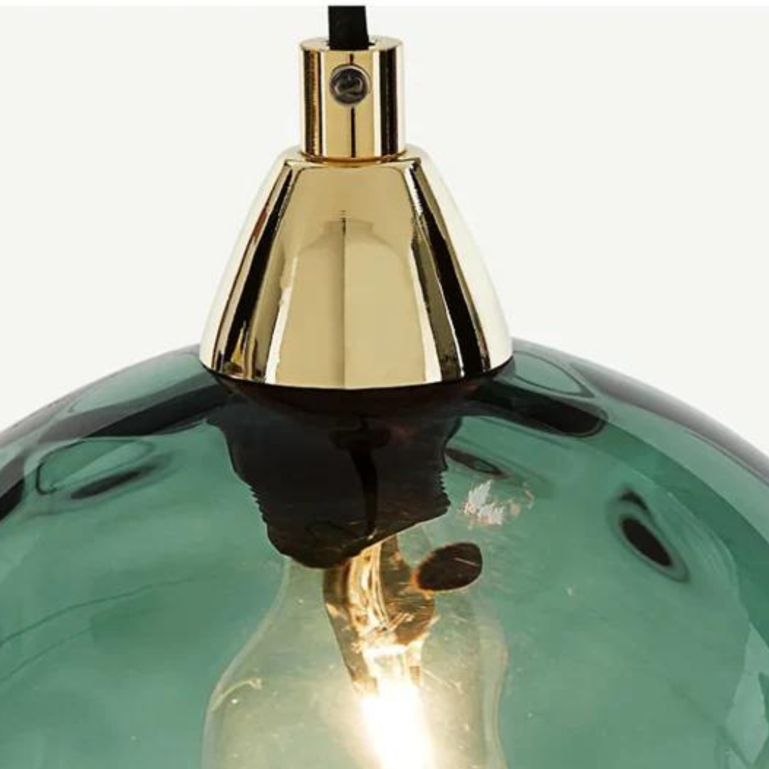 Glass Globe Pendant Lamp - Luxe Ceiling Light
