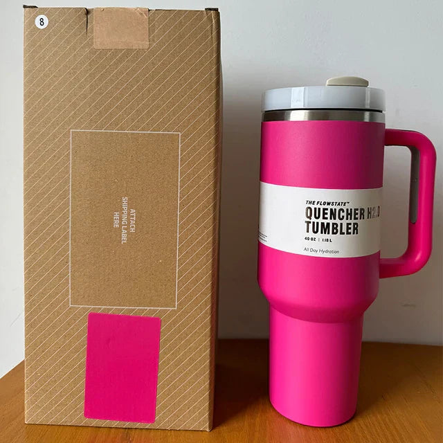 HydratePro Tumbler - 1180ml Insulated FlowState Bottle