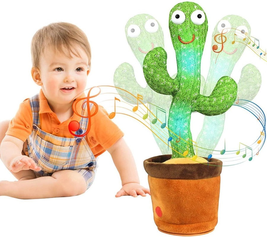 Dancing Cactus Toy - Singing & Talking Plush