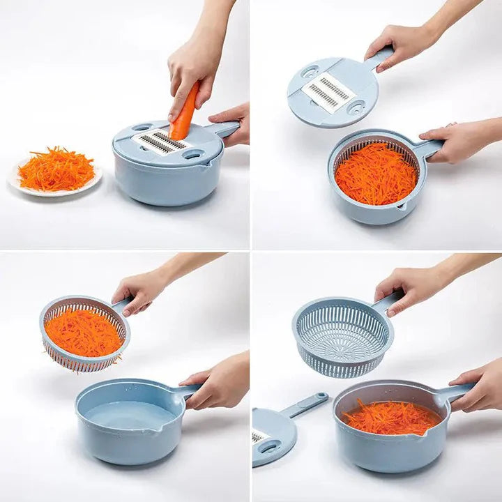 ChopMaster 3-in-1 Vegetable Chopper - Slice, Dice and Chop with Ease