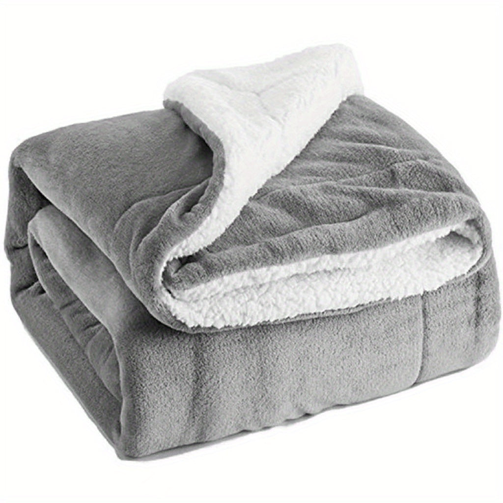 Chic Sherpa Fleece Blanket - Optimal Comfort