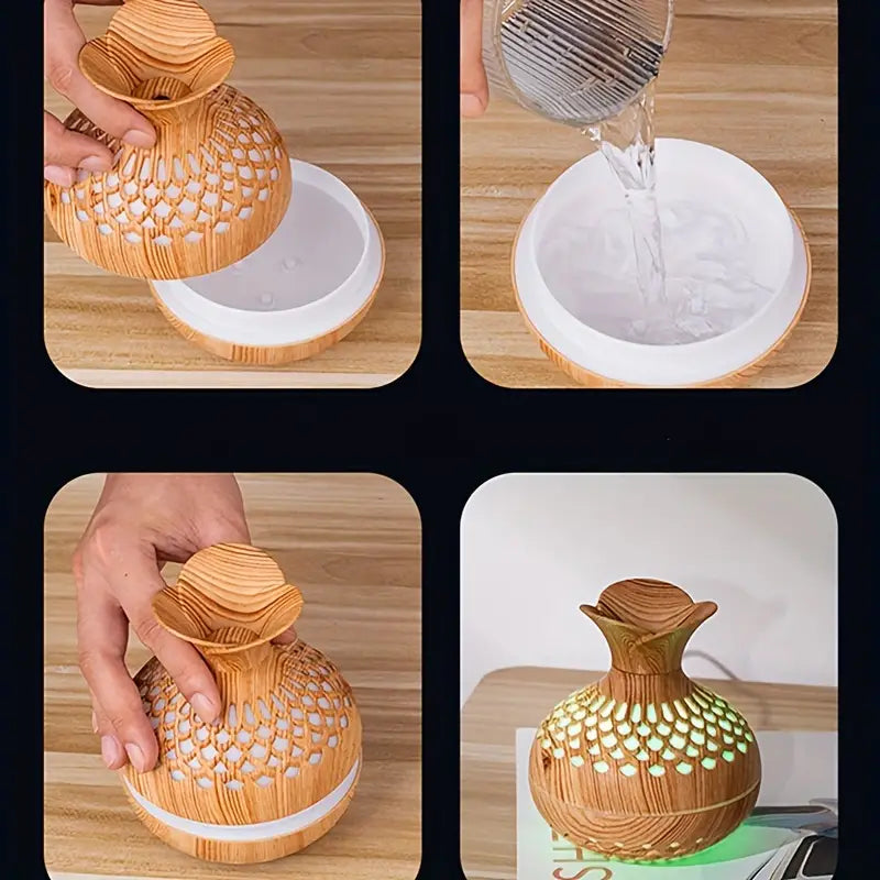 AromaBloom - Luxury Modern Essential Oil Diffuser for Home