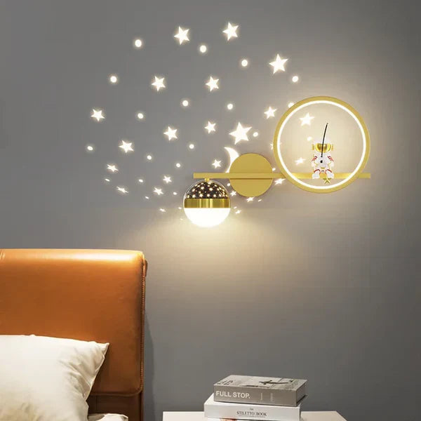 GlowNest - Playful Wall Lamp for the Nursery