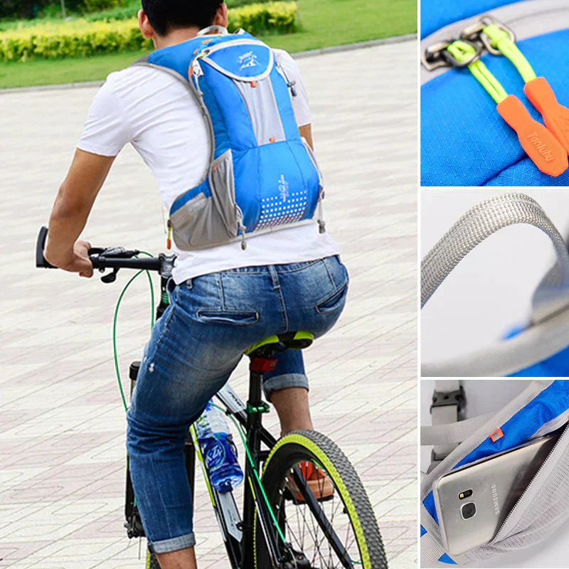 AquaPack Hydration Backpack - Waterproof Pack with 2L Water Bladder