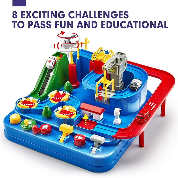 RescueTrack - Educational Toddler Activity Set