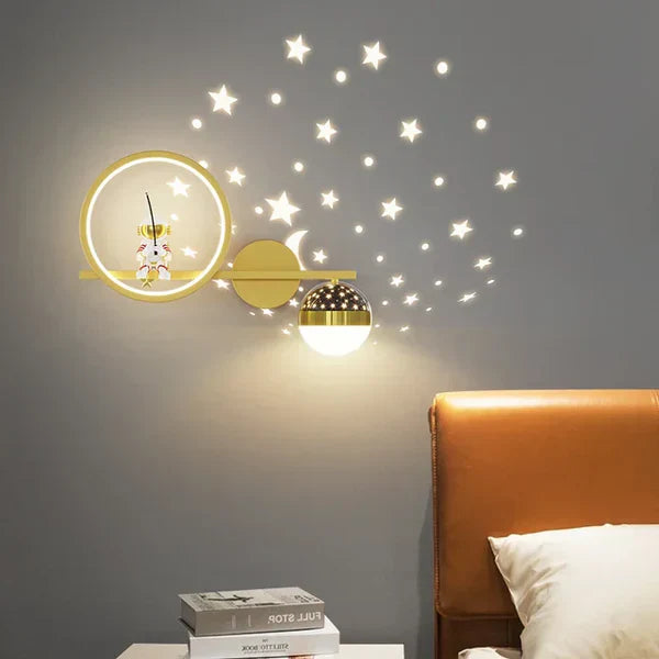 GlowNest - Playful Wall Lamp for the Nursery