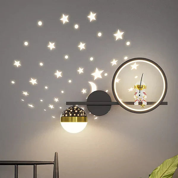 GlowNest - Playful Wall Lamp for the Nursery