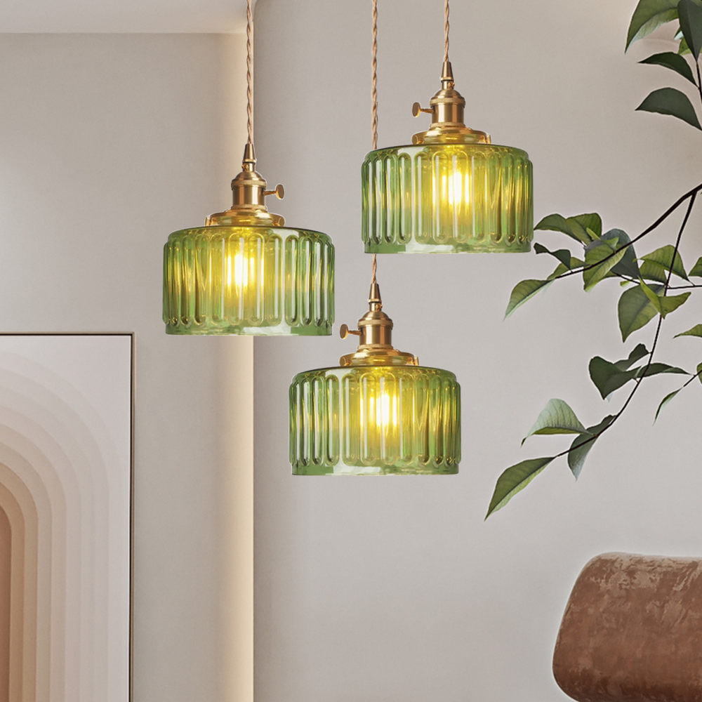 CrystalGlare Crystal Pendant Light - Vintage Glass