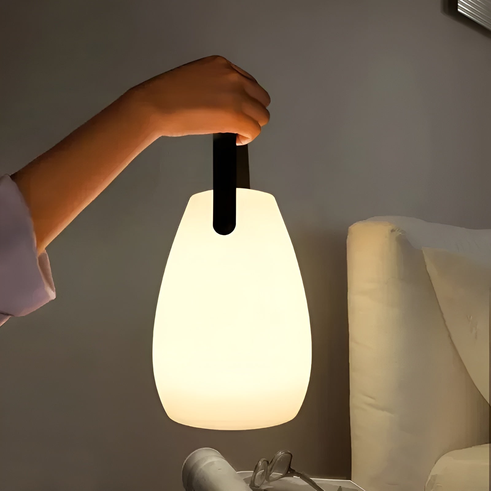 LuminaGlow Portable LED Lamp - Waterproof RGB Outdoor Light