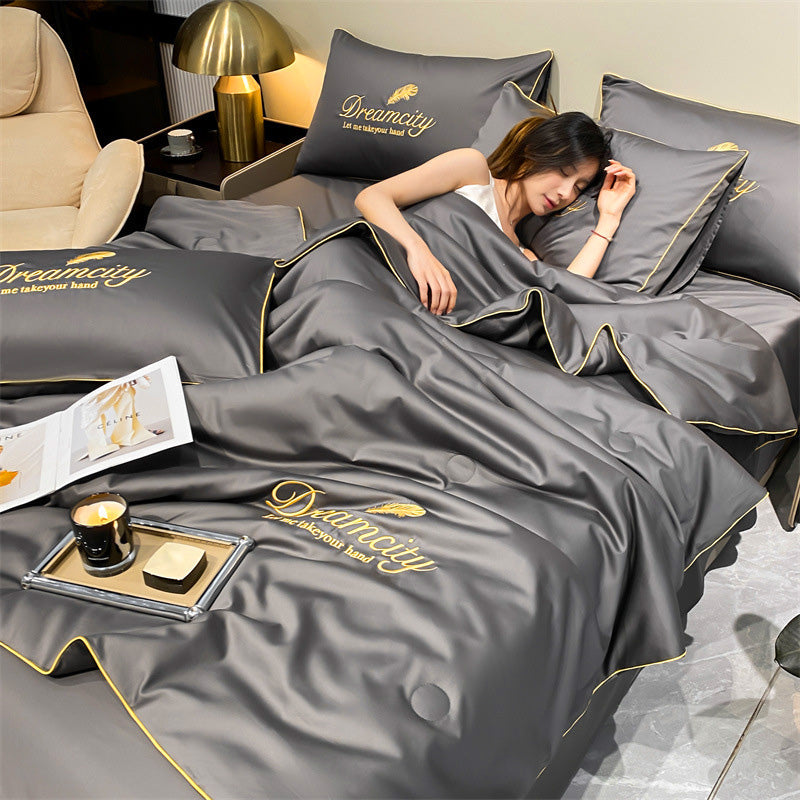 CoolWrap Ice Silk Cooling Bedding - Fresh Nights