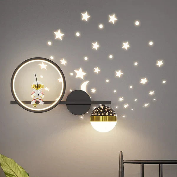 GlowNest - Playful Wall Lamp for the Nursery