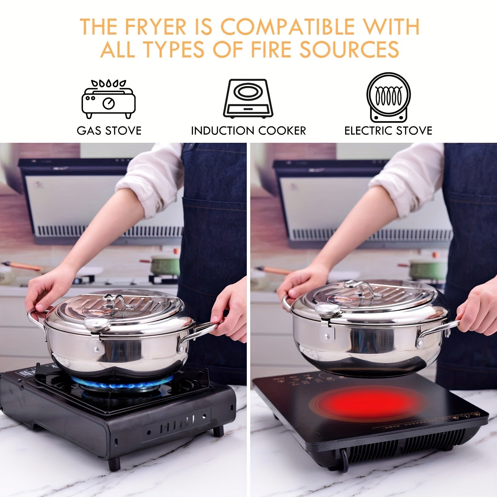 ThermaFryer - Deep Fryer with Temperature Control