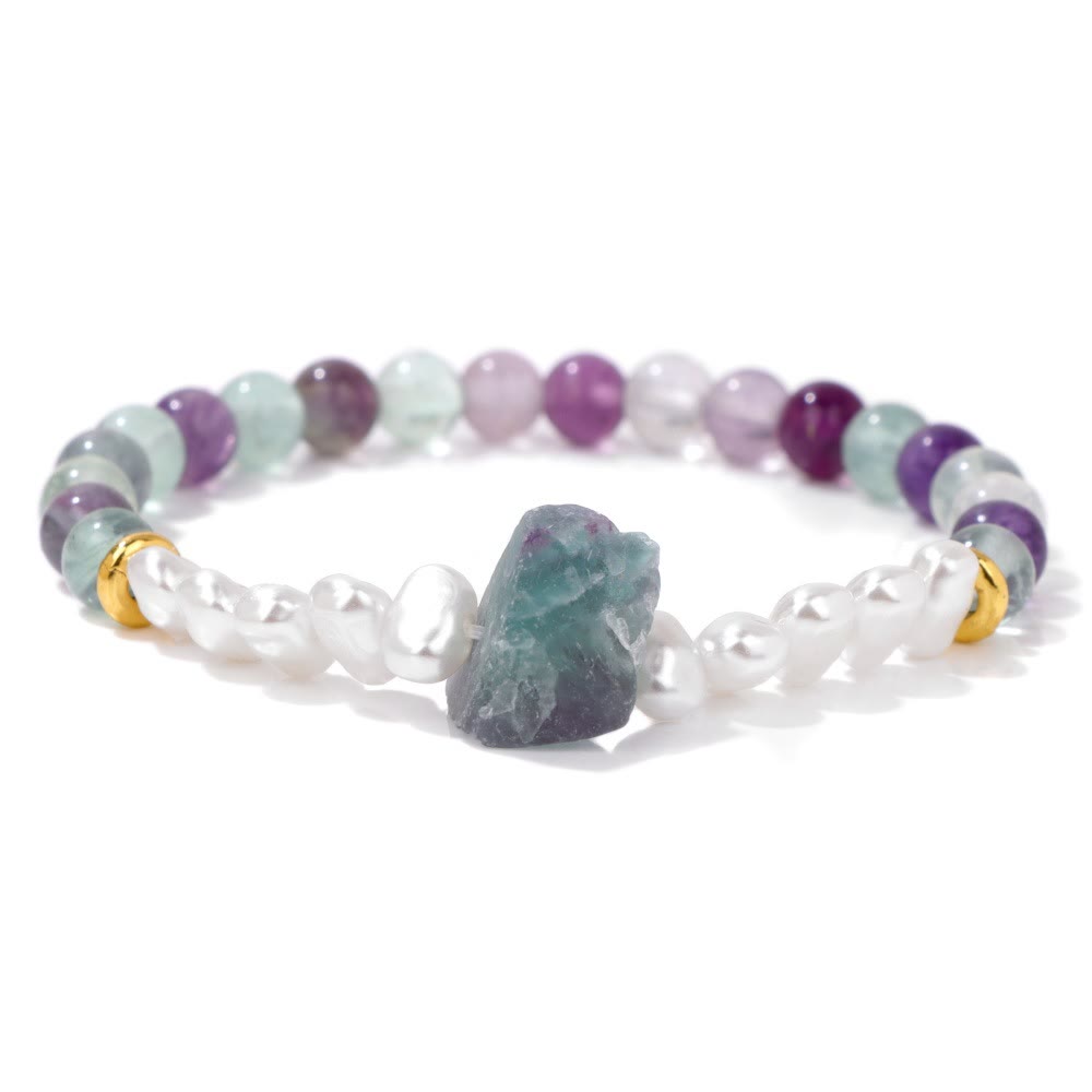 Eline - Natural Crystal Bead Bracelet for Women