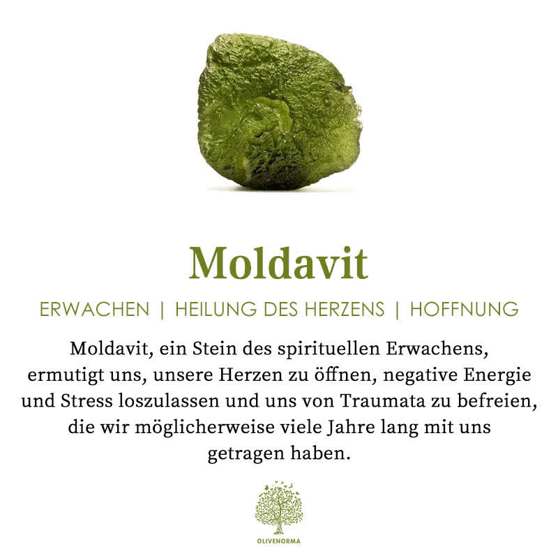 Natural Moldavite - Crystal Necklace