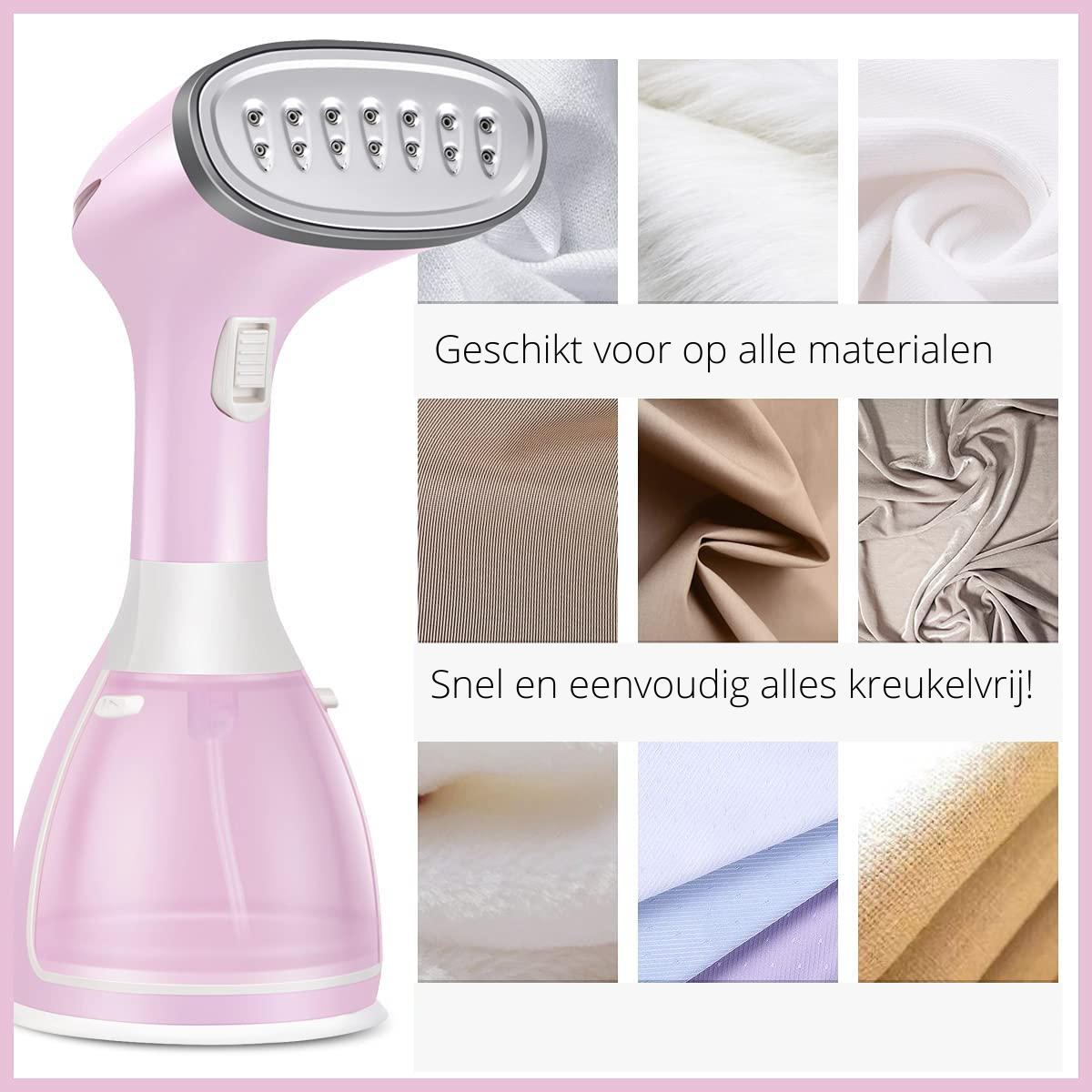 SteamEase - Compact Portable Garment Steamer