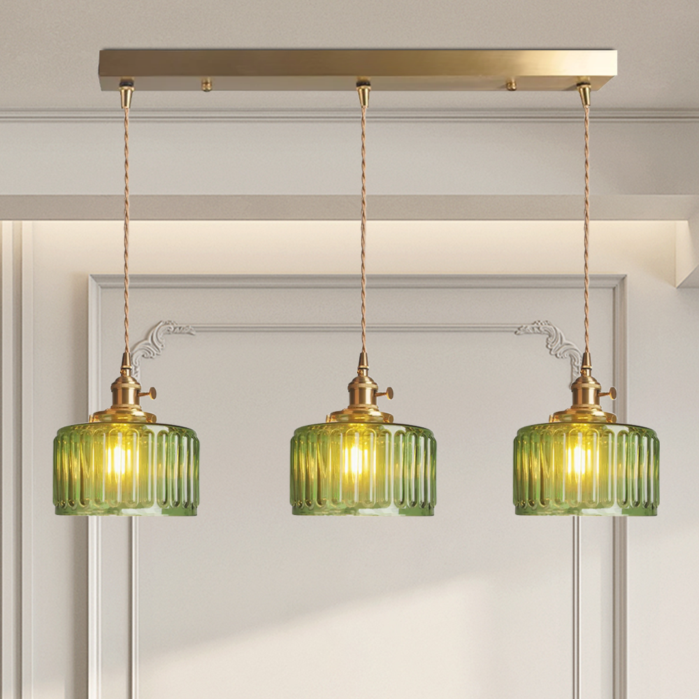 CrystalGlare Crystal Pendant Light - Vintage Glass