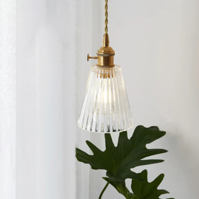 OpulentGlow Pendant - Elegant Glass Pendant Light