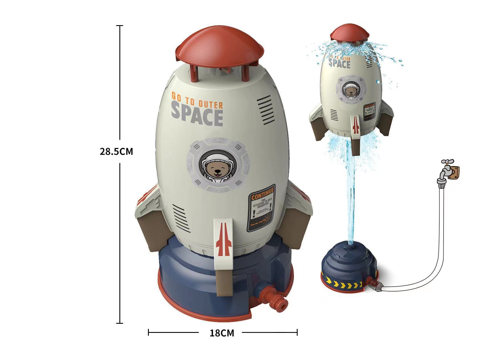 WaterBlast Rocket – Outdoor Water Toy for Kids