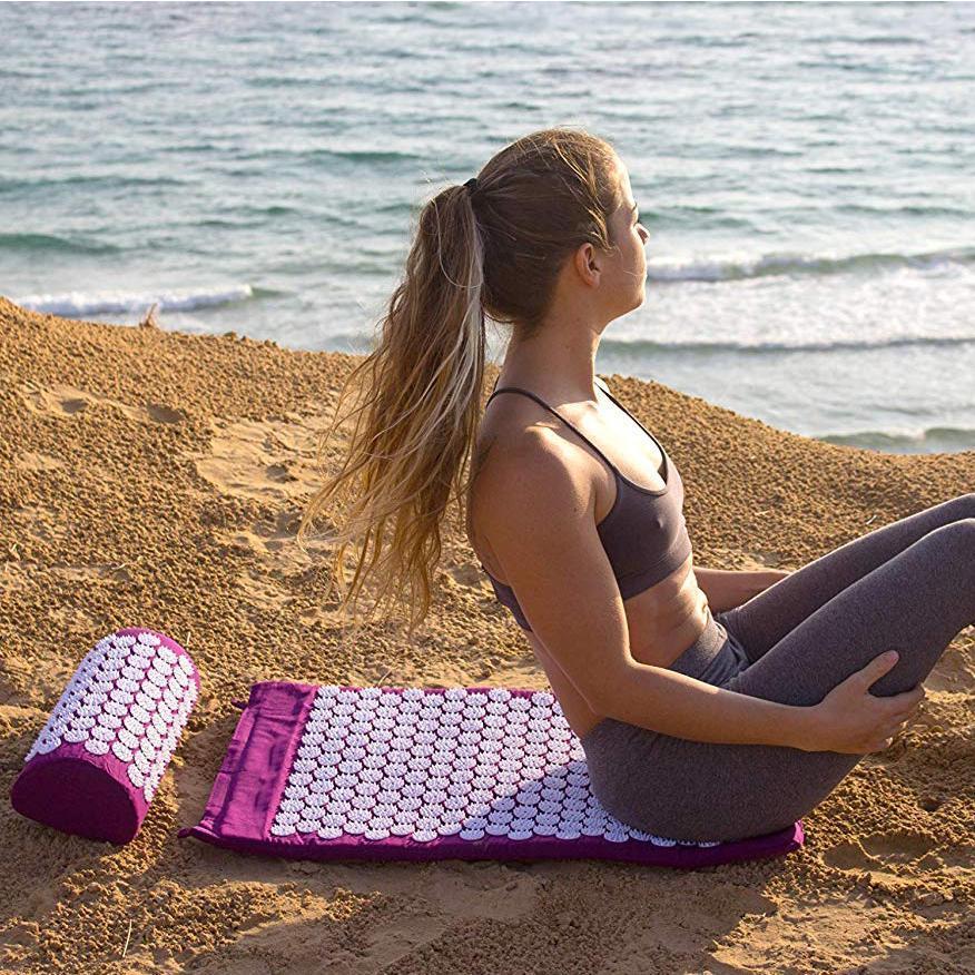 RelaxPress Acupressure Mat and Pillow Set