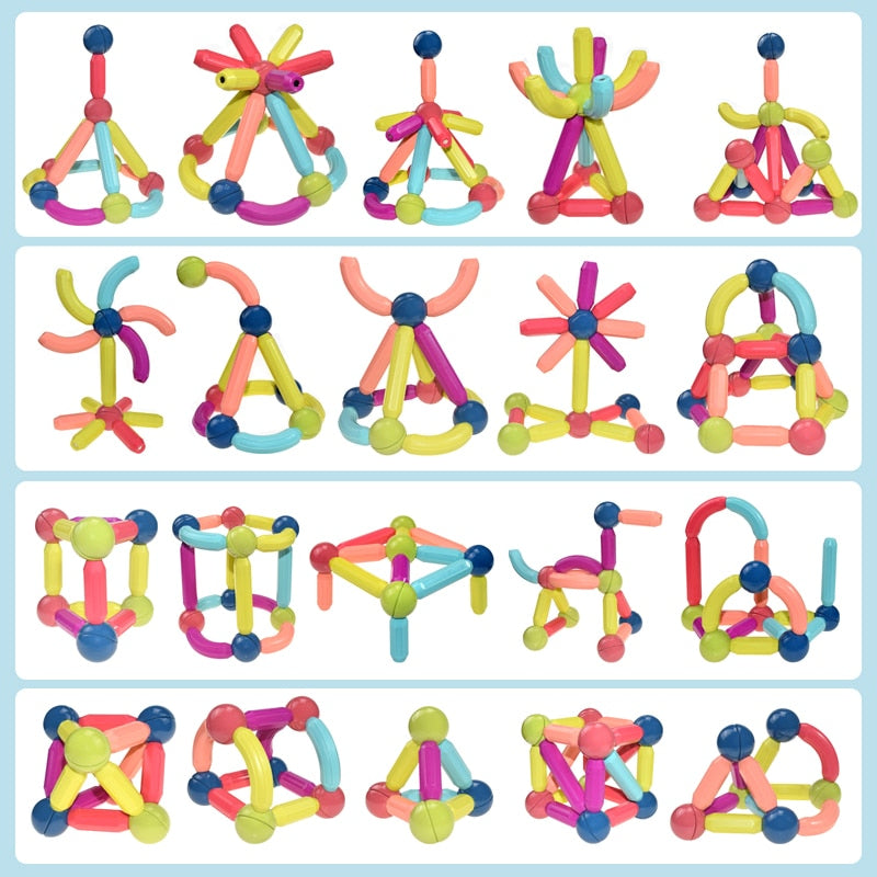 MagnaMaster - Magnetic Building Blocks Set
