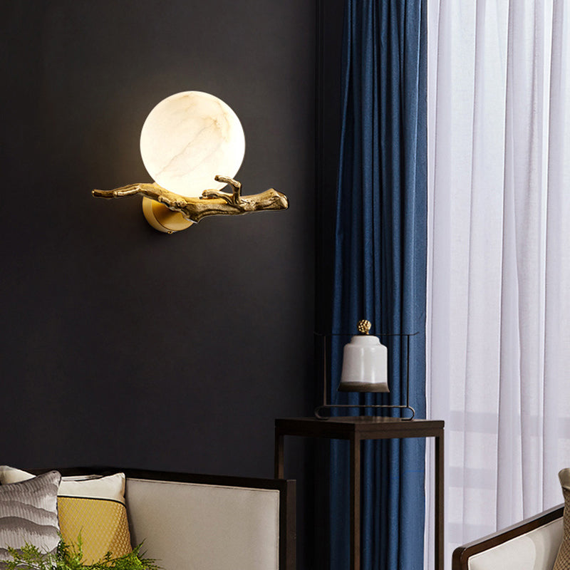 LumeMarble – Elegant Marble Wall Lamp | Modern LED Lighting