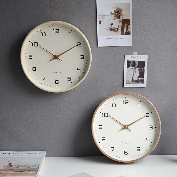 NordicTimber - Solid Wood Wall Clock for Your Interior