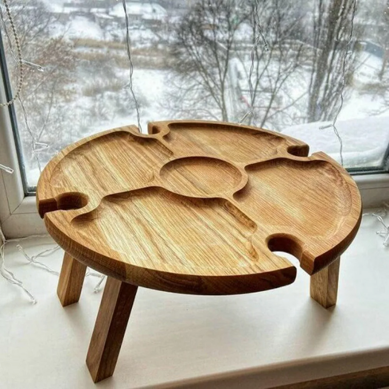 WineNest - Folding Picnic Wine Table