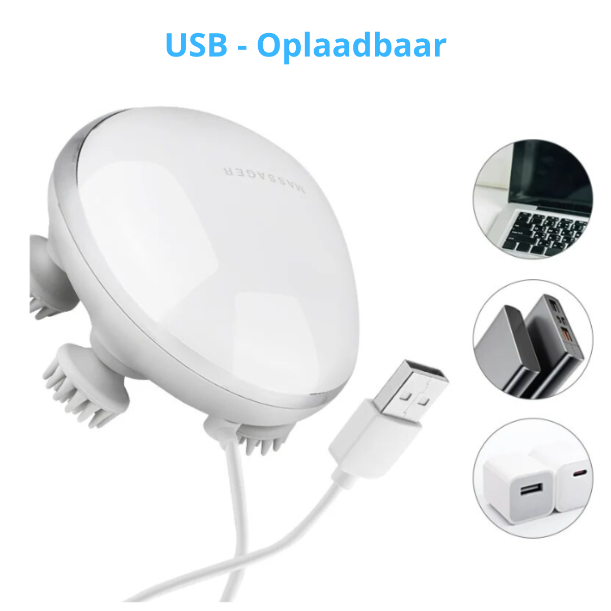 Scalp Bliss - Waterproof Electric Scalp Massager for Relaxation