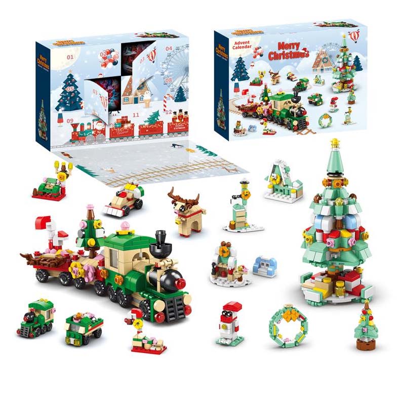 BuildJoy Festive Building Blocks Advent Calendar