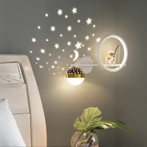 GlowNest - Playful Wall Lamp for the Nursery