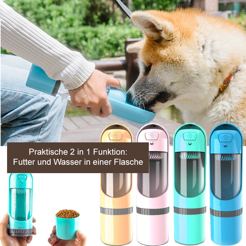 PawBuddy - 2-in-1 Dog Travel Water Cup