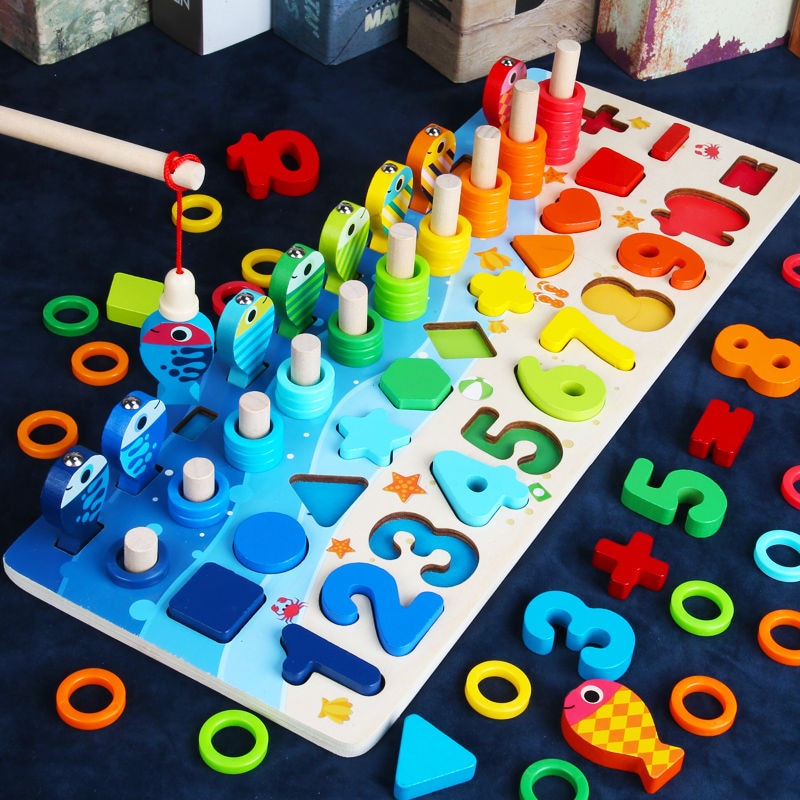 SafariExplorer - Wooden Montessori Toddler Activity Board