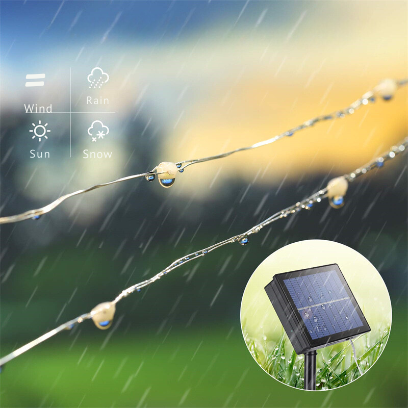 Meadowstar - Solar Star String Lights for Gardens