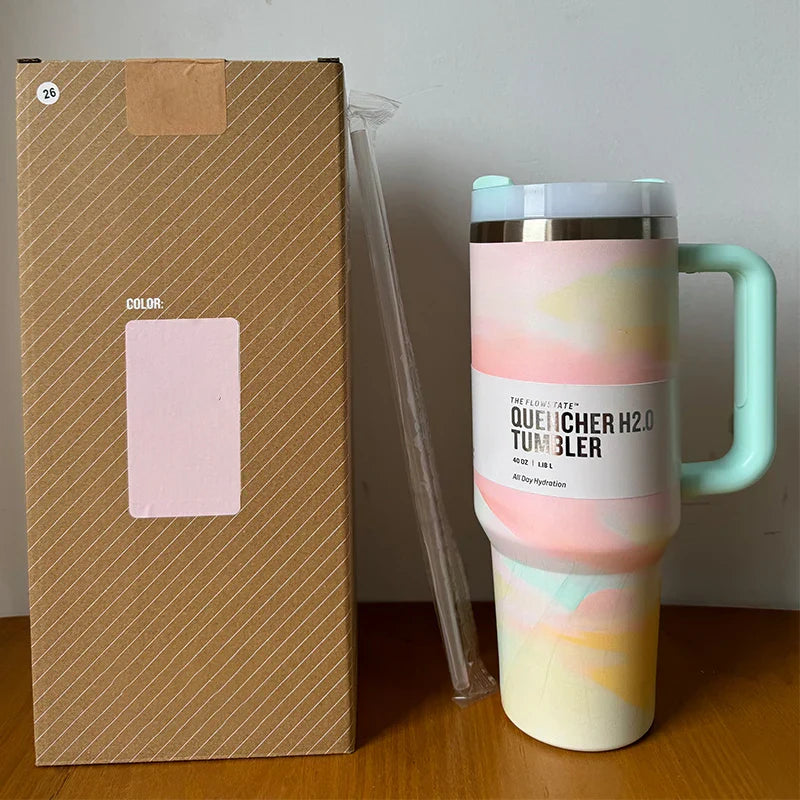 HydratePro Tumbler - 1180ml Insulated FlowState Bottle